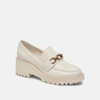 Dolce Vita Harlen Platform Loafer In Beige