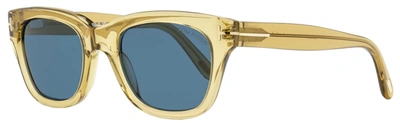 Tom Ford Unisex Snowdon Sunglasses Tf237 45v Champagne 52mm In Multi