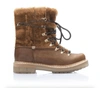 MONTELLIANA GIADA SHEARLING LINED BOOTS IN BROWN