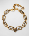 Versace Men's Greca Nautical Chain Bracelet In Vintage Go