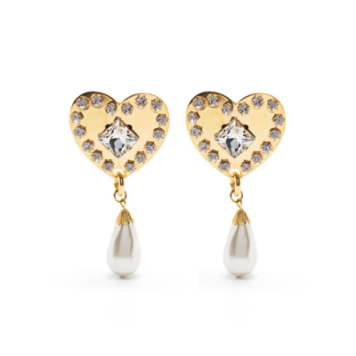 Alessandra Rich Jewellery In Gold/white