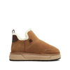 Amiri Malibu Shearling-lined Suede Boots In Tan