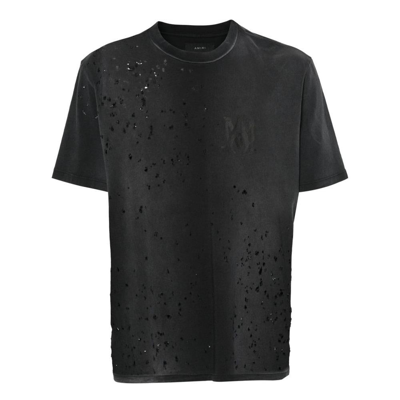 Amiri T-shirts In Faded Black