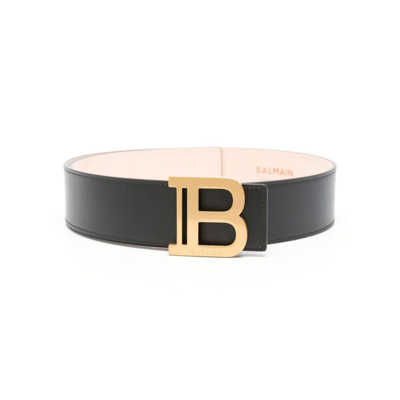 Balmain Belts In Black