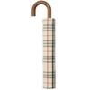 Burberry Vintage-check Folding Umbrella In Neutrals
