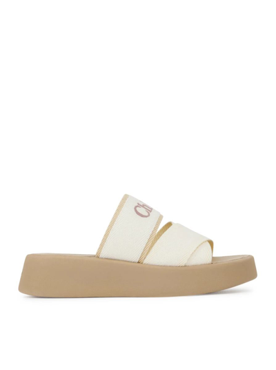 Chloé Mules Shoes In Nude & Neutrals