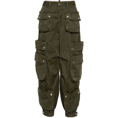 Dsquared2 Pants In Green