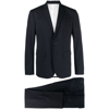 Dsquared2 Dsquared Black Stretch Viscose Suit In Blue