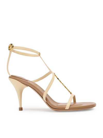 Jacquemus Sandals Shoes In White