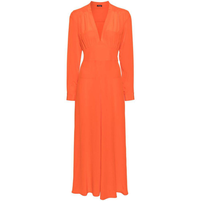 Kiton Dresses In Orange