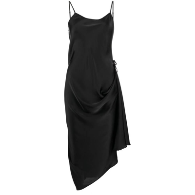 Low Classic Black 2-way Midi Dress