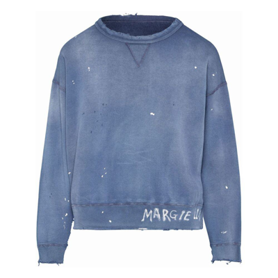 Maison Margiela Sweatshirt In Purple