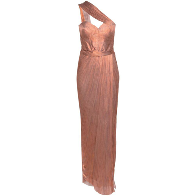 Maria Lucia Hohan Claudine Maxi Dress In Orange