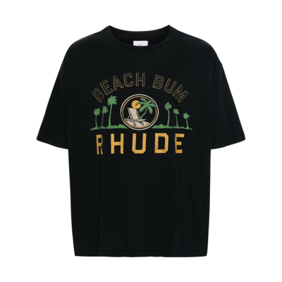 Rhude T-shirts In Black