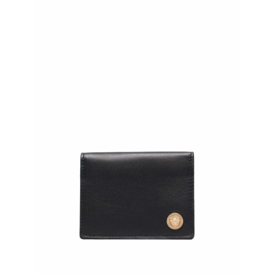 Versace Card Holder In Black