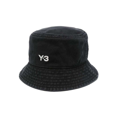 Y-3 Hats In Black