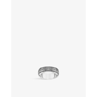 Thomas Sabo Womens Silver Ornament Sterling-silver Ring In Silver