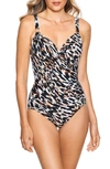 MIRACLESUIT MIRACLESUIT® FUR REALZ SIREN ONE-PIECE SWIMSUIT