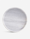 The White Company Grey / Stone Round Marble Board 28cm