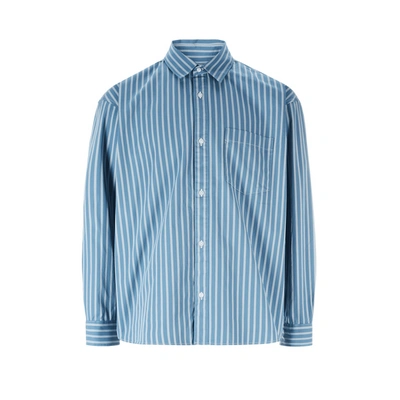 Carhartt Cotton Shirt In Blue
