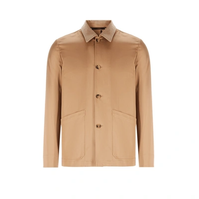 Paul Smith Cotton Jacket In Beige