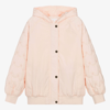 CHLOÉ TEEN GIRLS PINK EMBROIDERED JACKET