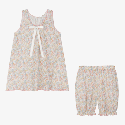Amiki Children Teen Girls Floral Cotton Short Pyjamas