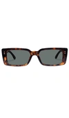 Aire Orion In Dark Tort & Green Mono