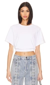 Simkhai Jojo Cropped Tee In White