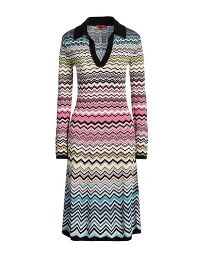 Missoni Zig-zag Knit Cotton-blend Midi Dress In White