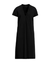 Rick Owens Woman Midi Dress Black Size 4 Cupro