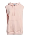 Msgm Woman Sweatshirt Blush Size M Cotton In Pink