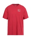 Rassvet Man T-shirt Red Size L Cotton