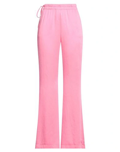 Jucca Woman Pants Pink Size 4 Polyester