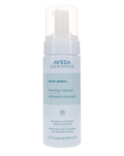 Aveda Unisex 4oz Outer Peace Foaming Cleanser In White