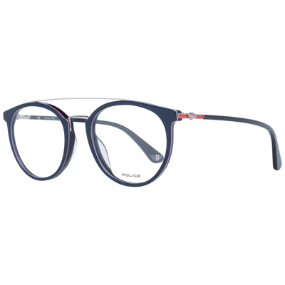 Police Blue Men Optical Frames In Black