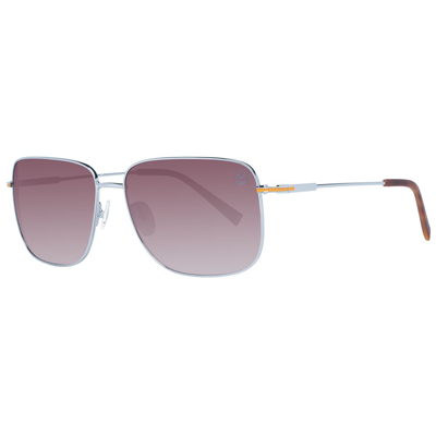 Timberland Gray Men Sunglasses In Metallic