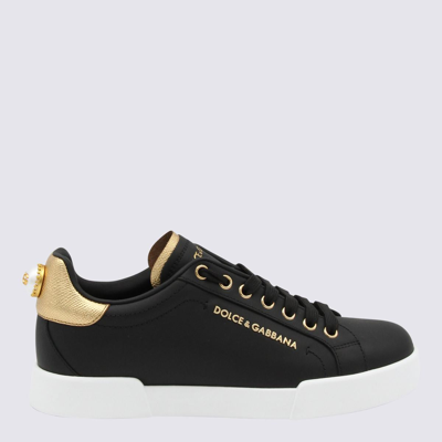 Dolce & Gabbana 低帮运动鞋 Portofino In Black