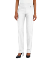 INC INTERNATIONAL CONCEPTS PETITE STRAIGHT-LEG PULL-ON PANTS, CREATED FOR MACY'S