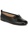 Sam Edelman Ari Ballet Flat Black In Black Leather