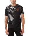 BUFFALO DAVID BITTON MEN'S FEATHER GRAPHIC T-SHIRT