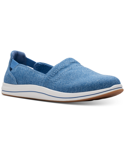 Clarks Women's Cloudsteppers Breeze Step Ii Loafers In Denim Blue