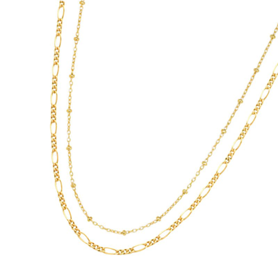 Ayou Jewelry Everyday Layering Set In Gold