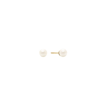 Ayou Jewelry Pearl Studs In Gold