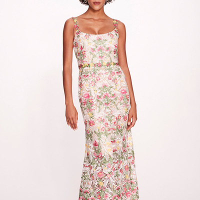 Marchesa Notte Alexis Gown In Multi