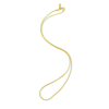 ARVINO DELICATE SNAKE CHAIN NECKLACE GOLD VERMEIL