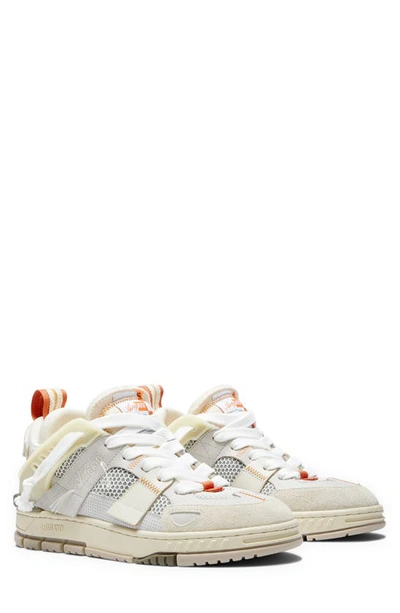 Axel Arigato Area Patchwork Sneakers In Beige