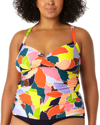 ANNE COLE ANNE COLE HALTER X BACK TANKINI