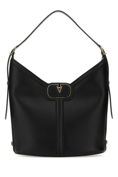 Valentino Garavani Valentino Vlogo Signature Top Handle Bag In Black