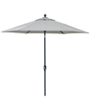 Agio Astaire Outdoor 9' Umbrella, Created For Macy's In Oyster Light Grey